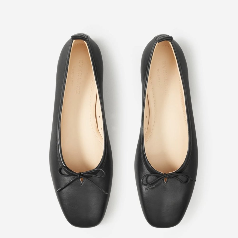 Everlane Day Ballet Flat, Black sz 8